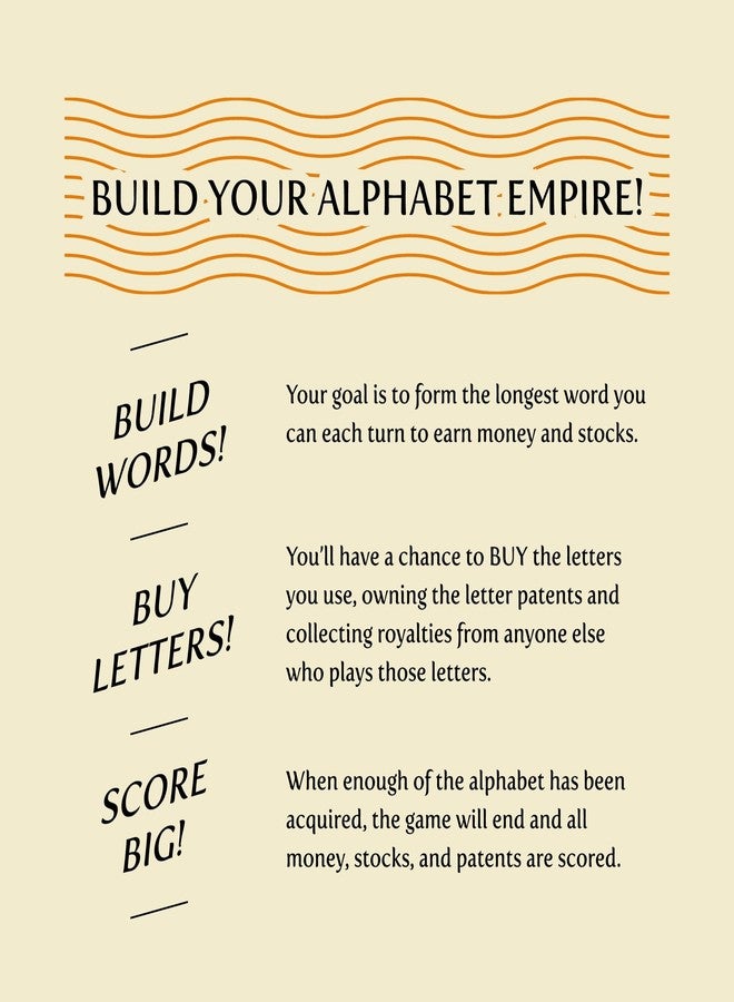 Breaking Games Letter Tycoon: Mensa Select Word-Building Strategy Game for Families and Friends, Ages 10+, 2-5 Players - Image 3